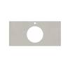 Столешница Kerama Marazzi Plaza (Плаза) KM6012G0501RP100Ic2 серый светлый натуральный, 100x48 фото 2