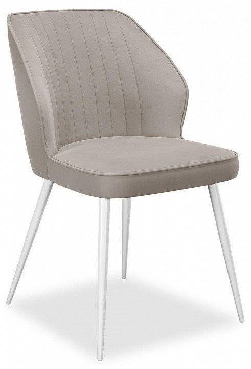 Стул Дик DikLine 222M 00-00063424 B03 BEIGE, ножки белые