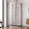 Душевой уголок Am.Pm Gem W90G-403-9090MT профиль хром матовый, стекло прозрачное, 90x90 фото 2
