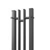 Полотенцесушитель электрический Point Фрея PN20722GB П2 140x1200, графит блеск фото 4