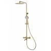 Душевая стойка Wonzon & Woghand WW-88739903-BG золотая, с термостатом