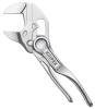 Переставные клещи KNIPEX XS гаечный ключ, 21 мм (3/4 ), L-100 мм, серые фото 2