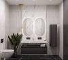 Раковина-столешница Armadi Art Flat 859-140-CLCT моноблок Calacatta 1410x452x80 2 чаши фото 3