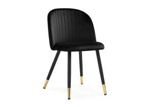 Стул Woodville Gabi 15381 black / black / gold