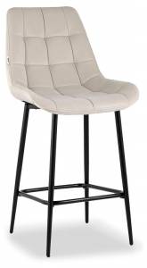 Стул барный Stool Group Флекс AV 405-N02-08(PP) велюр бежевый