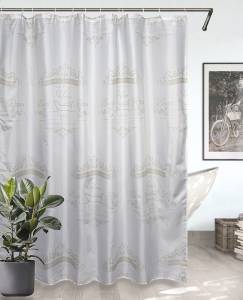 Шторка для ванной Bath Plus Charme Orange Paris ch22104-2 180x180 бежевая