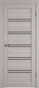 Межкомнатная дверь Владимирская Фабрика Дверей Atum Pro 28 Stone Oak стекло Black Gloss 800x2000