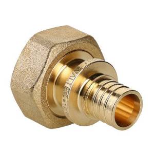 Соединитель VALTEC надвижной универсальный с накидной гайкой EUROCONUS 20(2,8) х 3/4EC