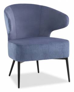 Стул Stool Group Royal Stripes vd-royal-v795-vl48 велюр синий