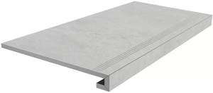 Ступень Kerama Marazzi Монте Тиберио SG850292R/GCF клееная серый лаппатированный 33x80x0.9