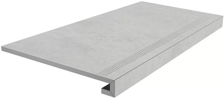 Ступень Kerama Marazzi Монте Тиберио SG850292R/GCF клееная серый лаппатированный 33x80x0.9