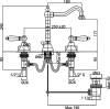 Смеситель для раковины Cezares First FIRST-BLS2-03/24-Bi фото 2