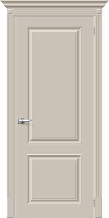 Межкомнатная дверь Bravo Скинни-12 полотно Creamy 700x2000