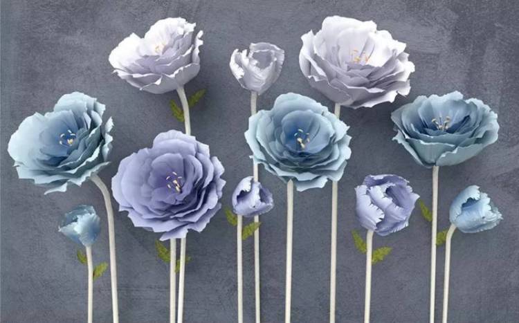 3D Фотообои Artegrafico «Загадочные цветы» FANT-011 канвас