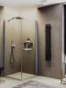 Душевой уголок MaybahGlass MGY-1312-5 профиль хром матовый, стекло бесцветное, 90x90x197.5