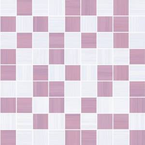 Декор Laparet Stripes Лиловый + Серый 30x30