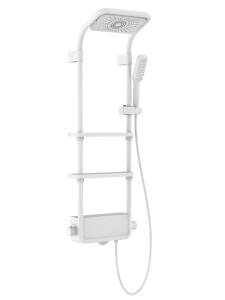 Душевая система AQUAme AQM8003W с термостатом, Белый