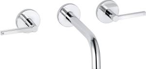 Смеситель для раковины Kludi Nova Fonte Puristic 201440515 С ВНУТРЕННЕЙ ЧАСТЬЮ