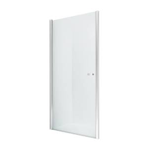 Дверь в нишу NEW TRENDY NEW SOLEO одинарные 90x195 D-0121A (хром)