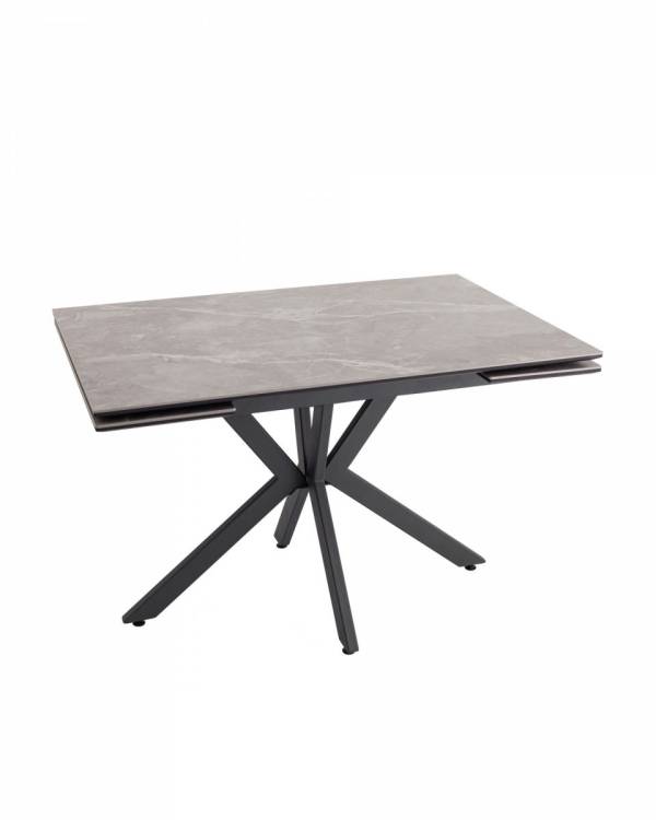 Стол раскладной Stool Group Marmer AV 2111-1200/800-170110-7016T DUAL керамика антрацит