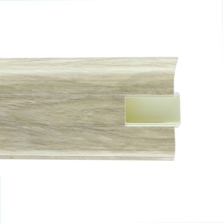 Напольный плинтус Royce 801 Дуб Рене 2200x58x20