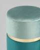 Пуф-сундук Stool Group Кэрри 19A060VA-8167-63/64 велюр бирюзовый с ящиком фото 4