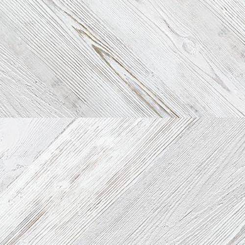 Пробковое покрытие Corkstyle Chevron White Замковое 1235x305x10