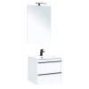 Мебель для ванной Aquanet Lino 60 271951 белый матовый, 1384x600x500