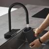 Смеситель для кухни Hansgrohe Aquno Select M81 73831670 черный фото 3