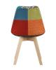 Набор из 4 стульев Stool Group Frankfurt Y863 patchwork X4 пэчворк фото 5