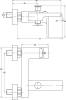 Смеситель для ванны с душем Swedbe Velo 2430 фото 4