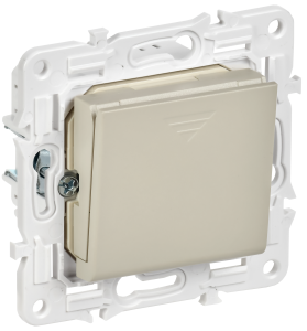 Выключатель карточный IEK Skandy SK-V11-0-10-K10 бежевый