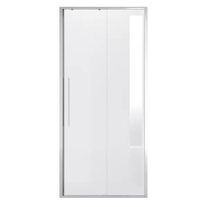 Душевая дверь Niagara Nova NG-64-10A профиль хром, стекло прозрачное, 100x195