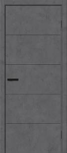 Межкомнатная дверь Глухая Mr. Wood Граффити-1.Д 153-1715 Полотоно Slate Art 2000х600