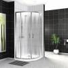 Душевой уголок BelBagno UNO-195-R-2-100-CH-CR хром фото 2