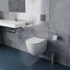 Унитаз подвесной Maretti Elena EA10PBM06-844 безободковый, сиденье микролифт, белый фото 2