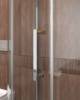 Душевой уголок Cezares MOLVENO-RH-1-110/90-C-Cr-IV профиль хром, стекло прозрачное, 110x90x195 фото 3