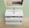 Мебель для ванной BelBagno Albano 100 подвесная, rovere vintage bianco фото 3