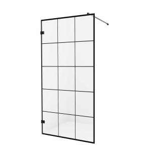 Душевое ограждение NEW TRENDY AVEXA BLACK 120x200 EXK-2025 (черный)