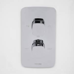 Смеситель для ванны и душа Wasserkraft Naab 8644 Thermo термостатический, хром