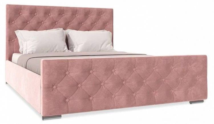 Кровать 1400х2000 НК-Мебель Интеро 72306837 Розовый 110x149.4x220.5