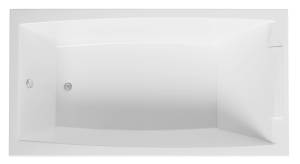 Акриловая ванна Creto Elite 11-17090 белая, без каркаса, 170x90