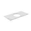 Столешница Kerama Marazzi Plaza (Плаза) PL5.SG50008220R\80 белый натуральный, 79.6x48