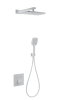 Душевой комплект Wonzon & Woghand WW-D2017-B-MW с термостатом, белый