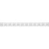 Бордюр Kerama Marazzi POF010 Бисер Белый 1.4x20