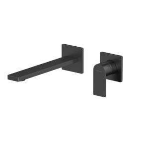 Смеситель для раковины WHITECROSS X 2-XI1425GM + BU0025 оружейная сталь