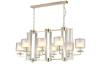 Подвесная люстра Crystal Lux Nicolas SP8 L1000 GOLD/WHITE фото 2