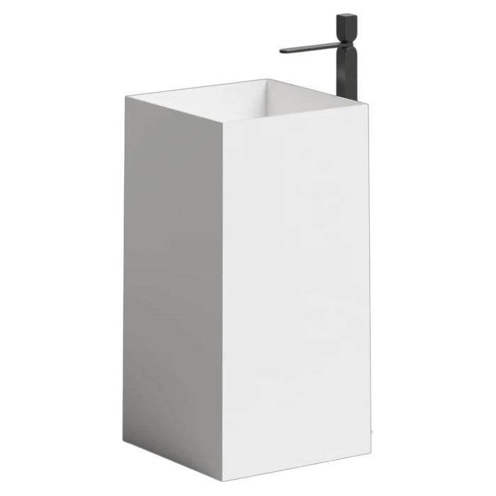 Раковина Salini Armonia 130511G 45 см, белая глянцевая