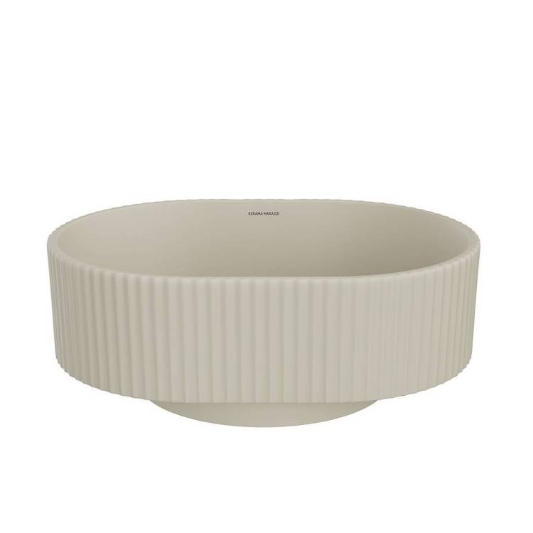 Раковина Kerama Marazzi Artbasin VE.wb.50\SAN Vento накладная, 53 см, песочная матовая