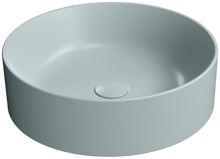 Раковина GSI Kube X 942715 голубой матовый, 45x45